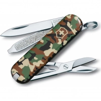 Нож перочинный Victorinox Classic, сталь X55CrMo14, рукоять Cellidor®, камуфляж купить в Владикавказе